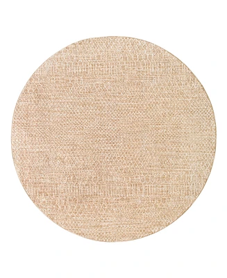 Livabliss Masterpiece High-Low Mpc-2302 5'3" x 5'3" Round Area Rug