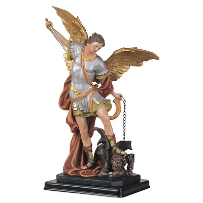 Fc Design 12"H Archangel Michael Statue Saint Michael The Strongest Angel Holy Figurine Religious Decoration Home Decor Perfect Gift for House Warming