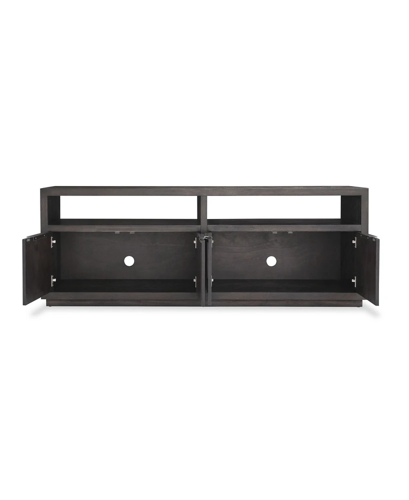 Tivie 74" Wood Entertainment Console