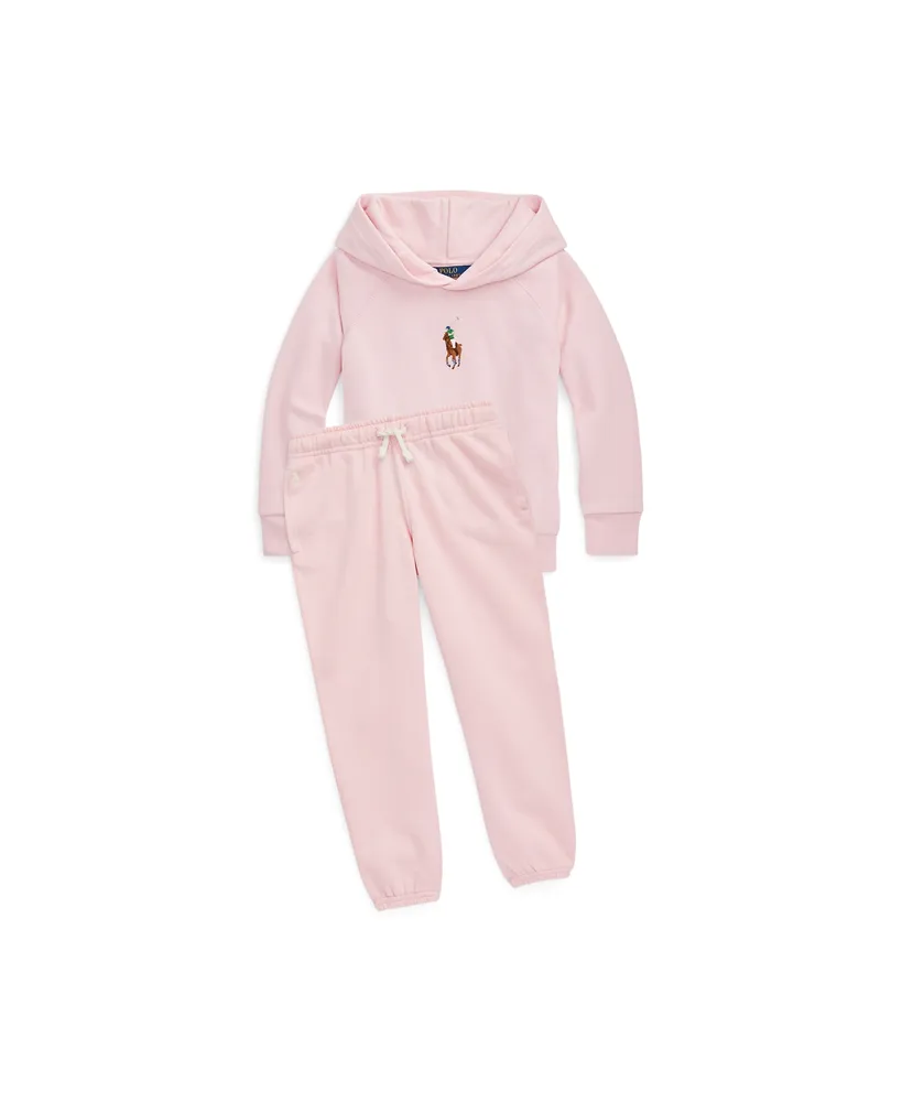 Polo Ralph Lauren Toddler and Little Girls Fleece Jogger Pants