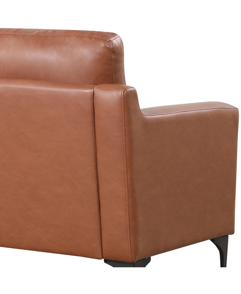 Serta 78" Faux Leather Francis Sofa