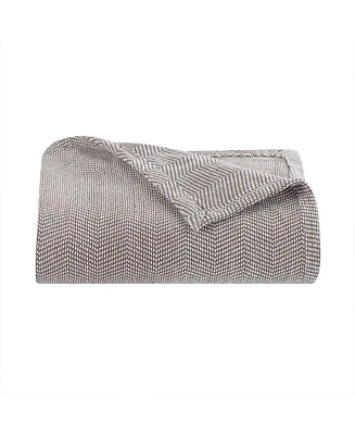 Aston and Arden Luxury Chenille Bed Blanket, Queen Bed Size 90x90 in. (Color Options), 100% Premium Ringspun Cotton, 5-Star Hotel Quality, Heavyweight
