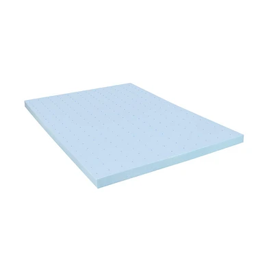 Inch Gel Infused Cool Touch CertiPUR-us Certified Memory Foam Topper