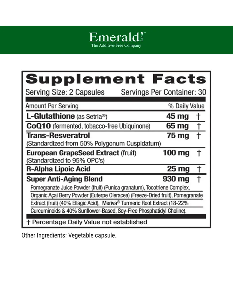 Emerald Labs Anti-Aging Cellular Complex