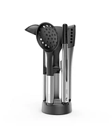 Joseph Joseph Elevate Fusion 5-Piece Silicone Utensil Set with Storage Stand