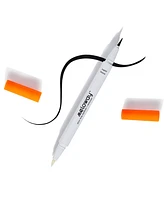 Meloway Super Black Eyeliner & Remover 2-In-1 Liquid Eyeliner With Remover Pen