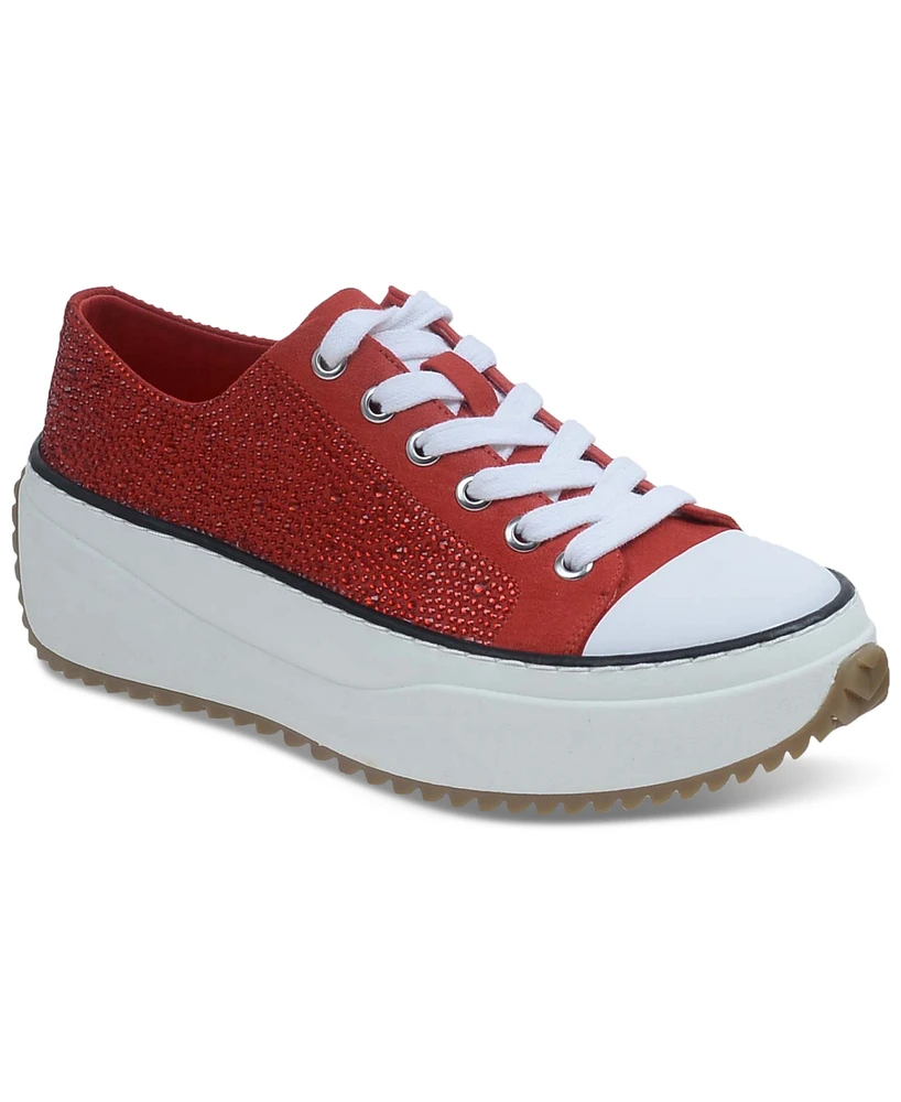 Wild Pair Highfive Lace-Up Low-Top Sneakers