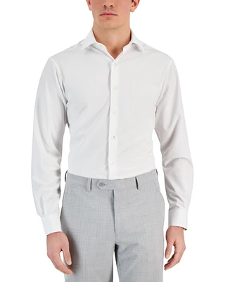 Alfani Men's Regular Fit 4-Way Stretch Dress Shirt, Created for Macy's