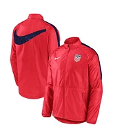 Big Boys Nike Red Usmnt Academy All-Weather Raglan Full-Zip Jacket