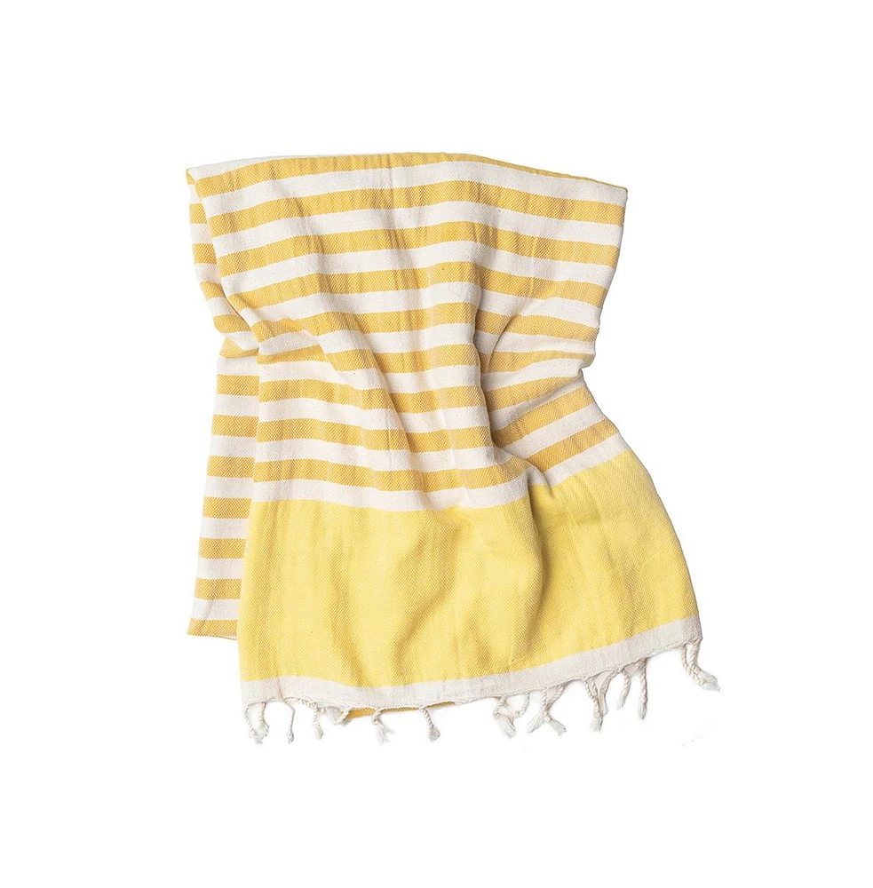 Feelgoodz Artisan Crafted Cotton Turkish Towel Beach Bath Oeko-Tex Certified