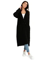 Belle & Bloom Women's Born To Run Sustainable Sweater Coat
