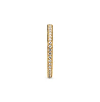 Pandora Cubic Zirconia Signature Sparkle Hearts Ring