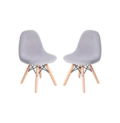 Set Of 2 Children'S Lyon Accent Chairs, Modern Chair For Bedroom, Entryway, And Living Room