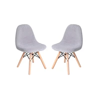Set Of 2 Children'S Lyon Accent Chairs, Modern Chair For Bedroom, Entryway, And Living Room