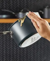 Circulon A1 Series with ScratchDefense Technology Aluminum -Quart Nonstick Induction Straining Sauce Pan with Lid