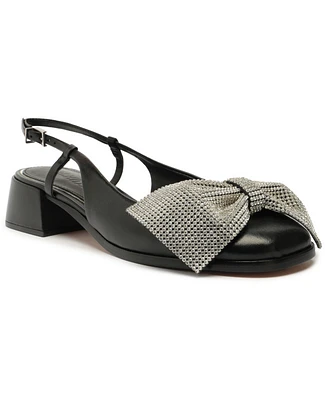 Schutz Women's Dorothy Bow Block Heel Pumps