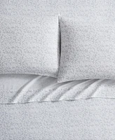 Tahari Home Scroll 100% Cotton Flannel 4-Pc. Sheet Set, Full