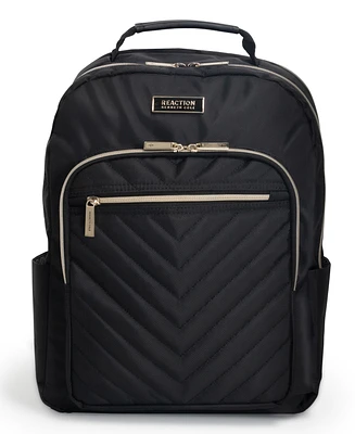 Chelsea Women's Chevron Quilted 15-Inch Laptop & Tablet Fashion Travel Backpack