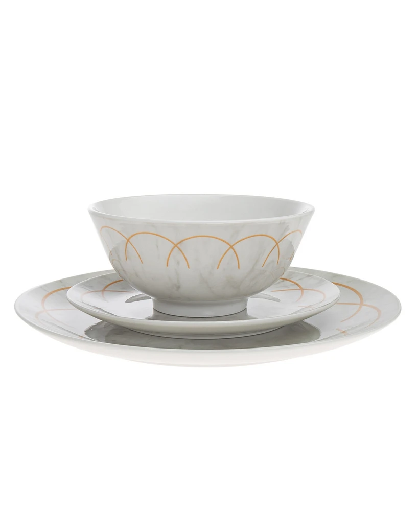 Godinger Rotolo 12 Pc. Dinnerware Set, Service for 4