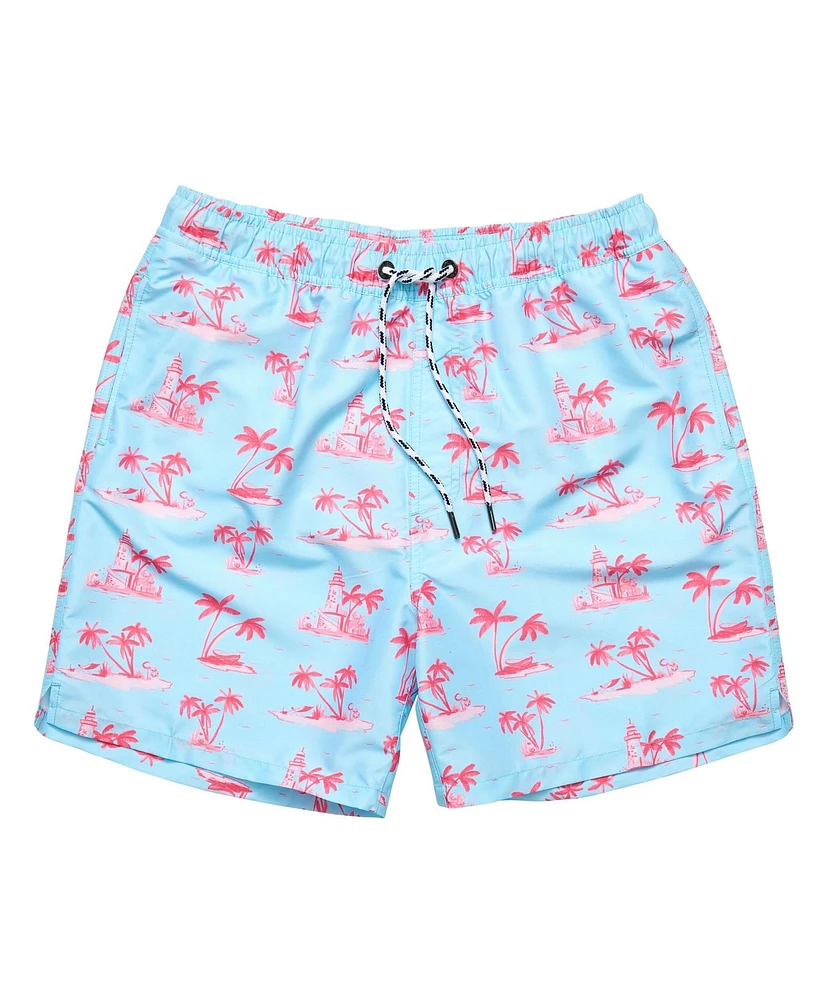 Mens Lighthouse Island Sustainable Swim Short