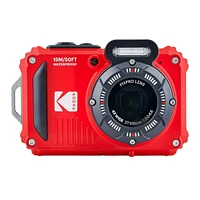 Kodak Pixpro WPZ2 16MP Full Hd Waterproof Rugged Digital Camera, Red