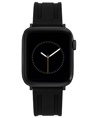 Vince Camuto Men's Premium Silicone Band Compatible with 42mm, 44mm, 45mm, Ultra