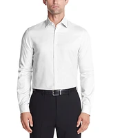 Michael Kors Men's Regular Fit Airsoft Stretch Ultra Wrinkle Free Dress Shirt