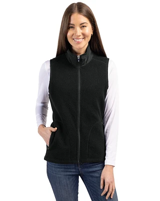 Cutter & Buck Women's Cascade Eco Fleece Vest