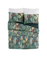 Justina Blakeney Phoenix Cotton Sateen 3-Pc Duvet Cover Set