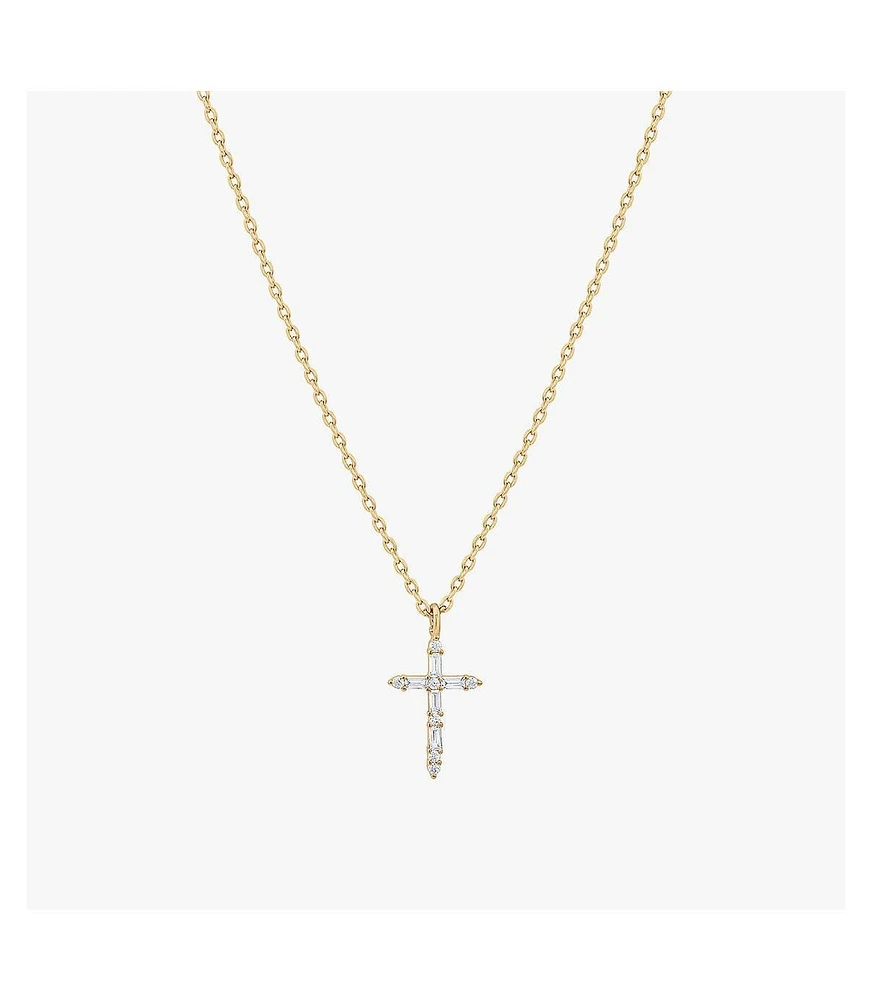 Iris Cross Necklace – Trending for Summer, Faith-Inspired Jewelry