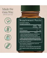 Gaia Herbs SleepThru - Natural Sleep Support Supplement with Organic Ashwagandha Root, Organic Magnolia Bark, Passionflower, and Jujube Date