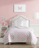Laura Ashley Kids Ellyn Reversible Piece Quilt Set