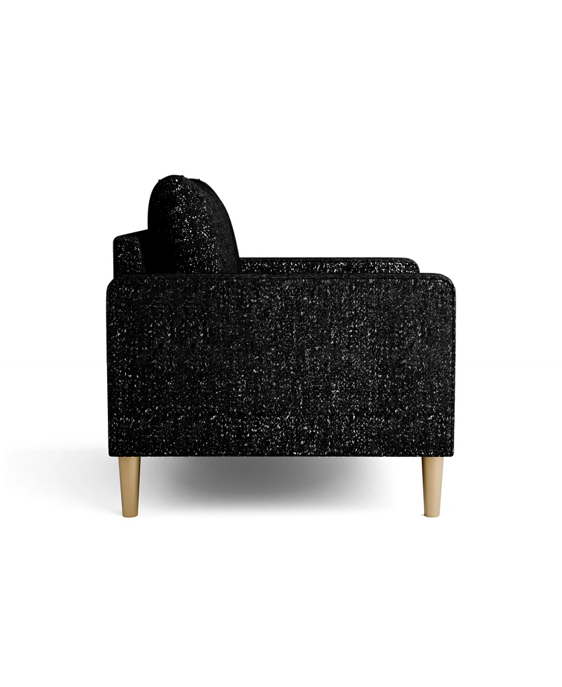 Aurelia 39" Boucle Fabric Accent Arm Chair