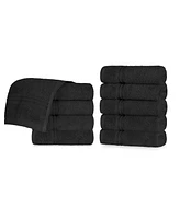 Superior Solid Quick Drying Egyptian Cotton 10 Piece Washcloth Set