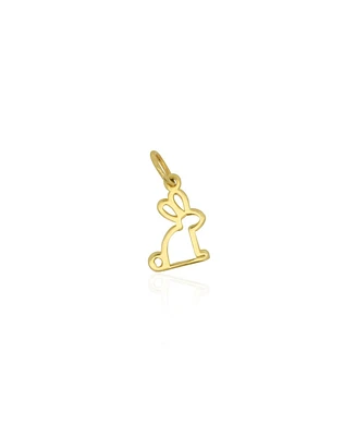 The Lovery Mini Gold Bunny Charm 14K Gold