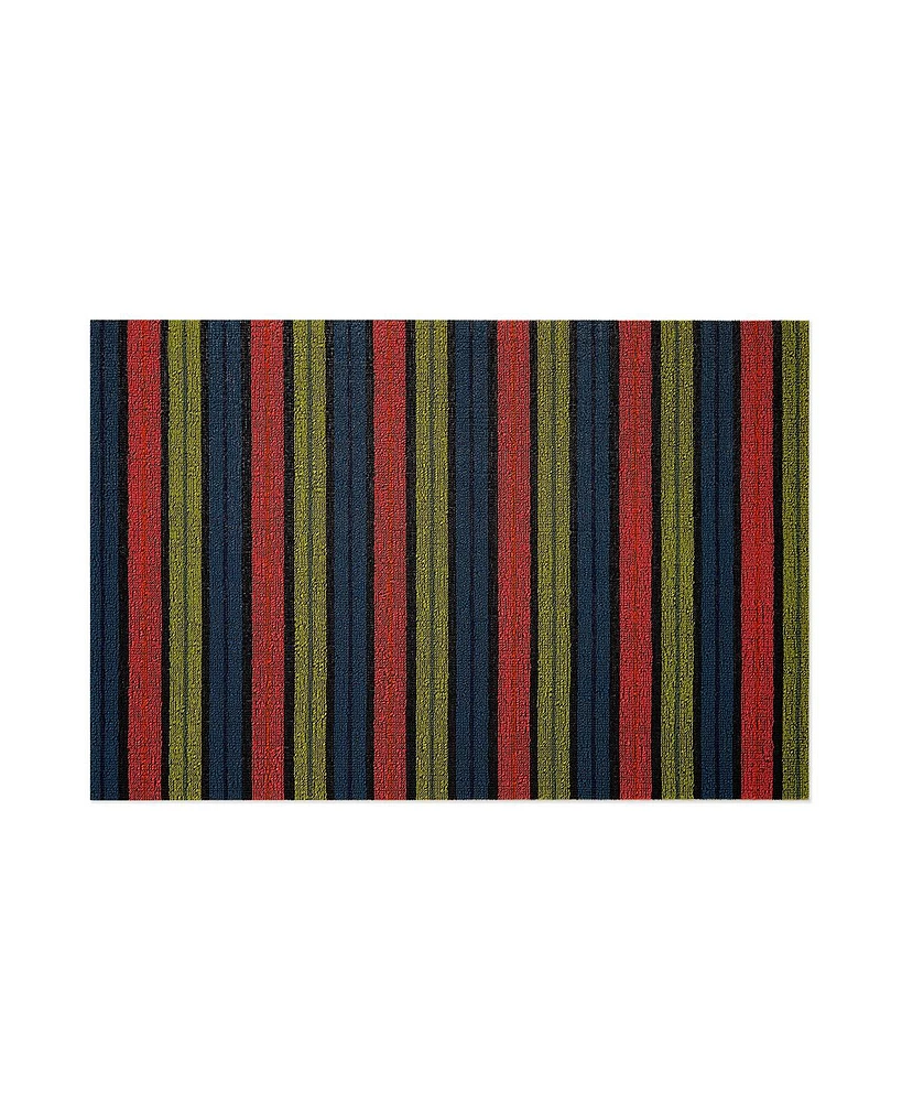 Chilewich Ribbon Stripe Shag Utility Mat 24" x 36"