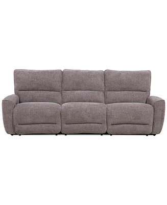 Closeout! Deklyn 106" 3-Pc. Zero Gravity Fabric Sofa with 2 Power Recliners, Created for Macy's