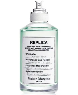 Maison Margiela Replica Bubble Bath Eau De Toilette Fragrance Collection