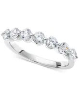 Diamond Seven Stone Band (3/4 ct. t.w.) 14k White or Yellow Gold