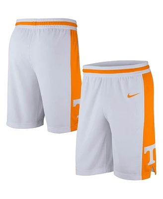Men's Nike White Tennessee Volunteers Retro Replica Performance Basketball Shorts