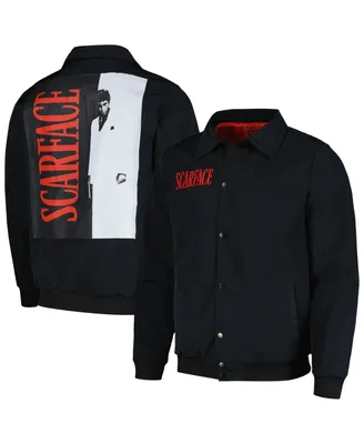 Men's and Women's Reason Black Scarface Coaches Full-Snap Jacket