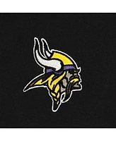 Men's Profile Black Minnesota Vikings Big and Tall Fleece Quarter-Zip Jacket