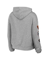 Women's Wear by Erin Andrews Heather Gray Chicago Bears Full-Zip Hoodie