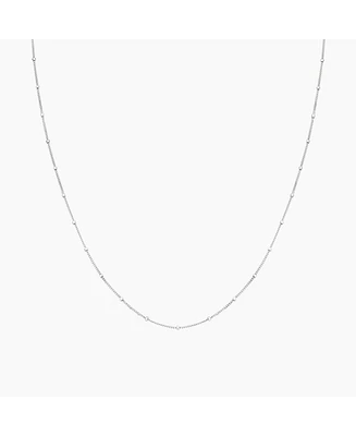 Sterling Silver Savannah Basic Chain Necklace