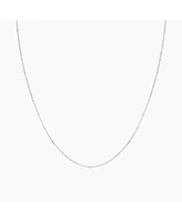 Sterling Silver Savannah Basic Chain Necklace