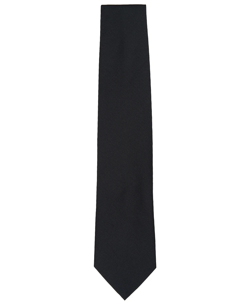 B by Brooks Brothers Men's Textured Solid Silk Tie