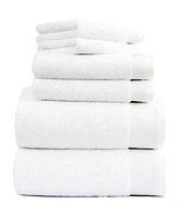 6-Piece Bath Towel Set, Soft 100% Cotton by California Design Den