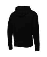 Men's New Era Black New Orleans Saints Ink Dye Pullover Hoodie