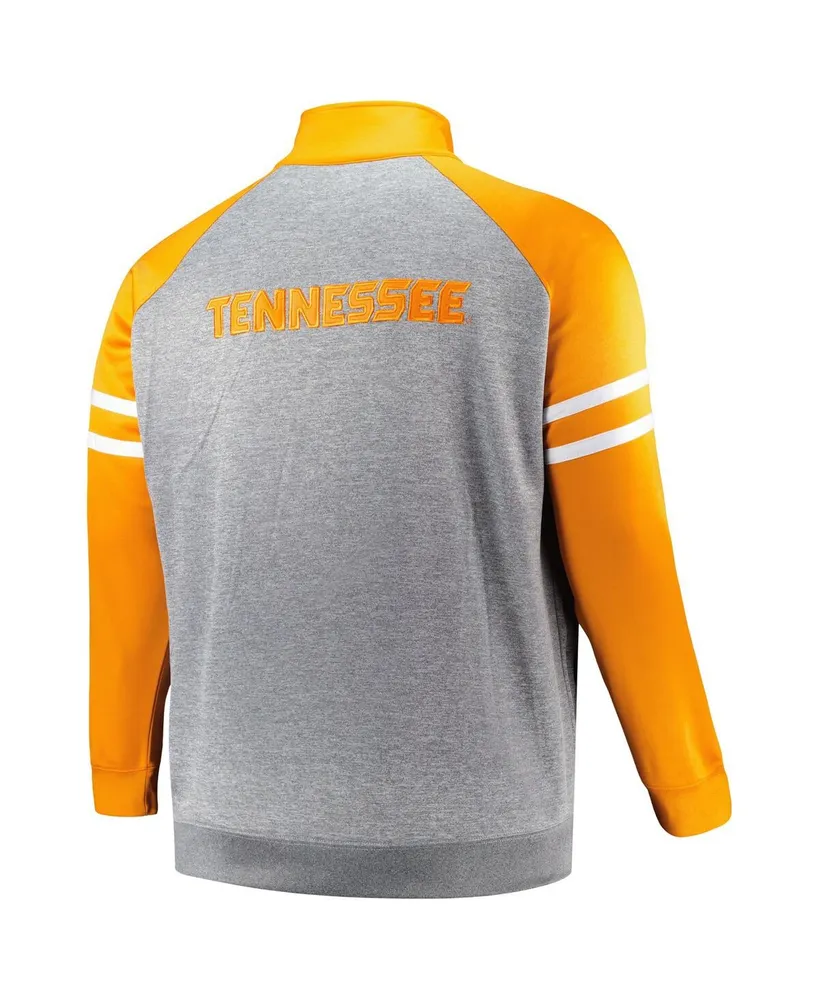Men's Profile Tennessee Orange Volunteers Big and Tall Fleece Full-Zip Jacket