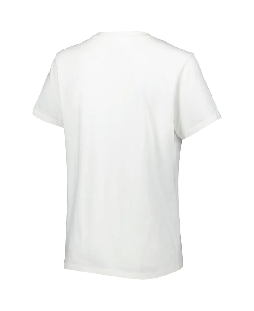 Women's adidas White Mississippi State Bulldogs Fresh Pride T-shirt